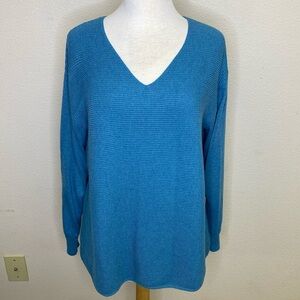 ella moss V-Neck Sweater Size XL